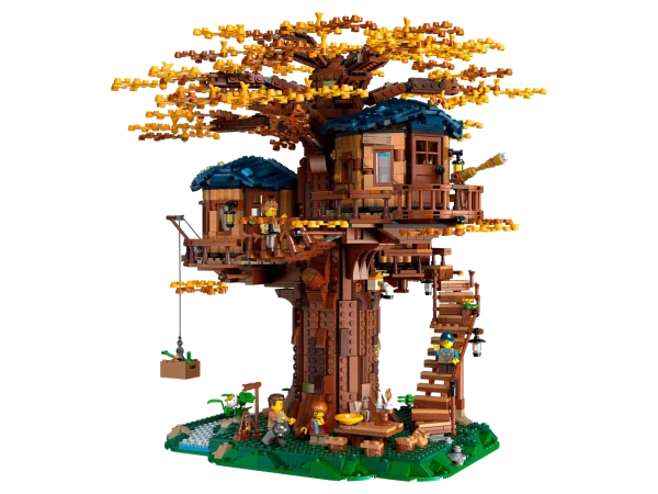 De LEGO Boomhut. Binnenkort te huur bij BrickBuddies